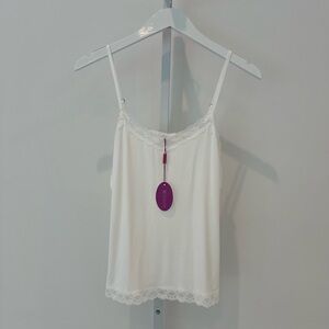 AVIDLOVE IVORY SOFT CAMISOLE SIZE S NWTS!